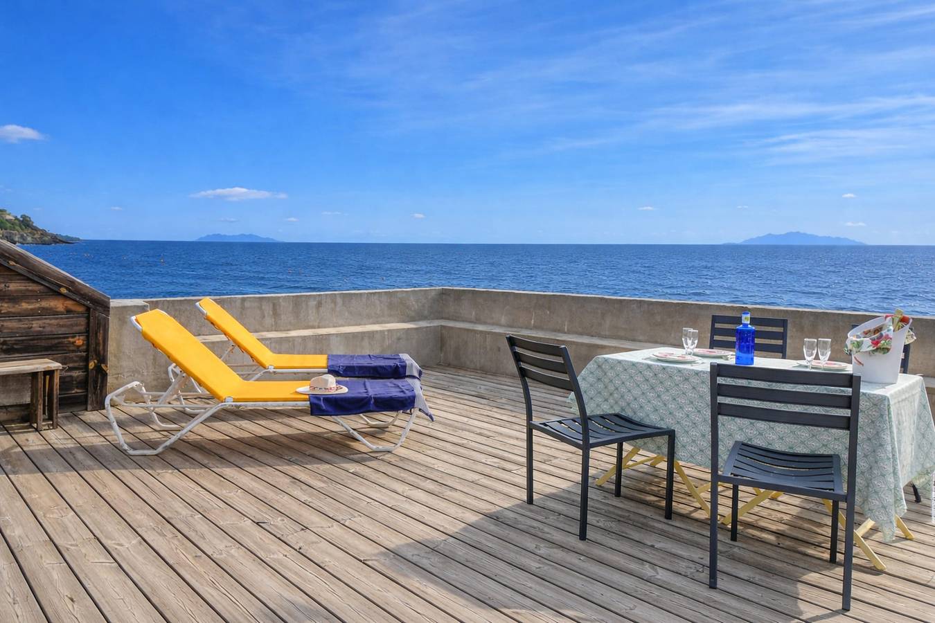 L'Ortu - maison charmante vue mer - Erbalunga in Erbalunga, Brando