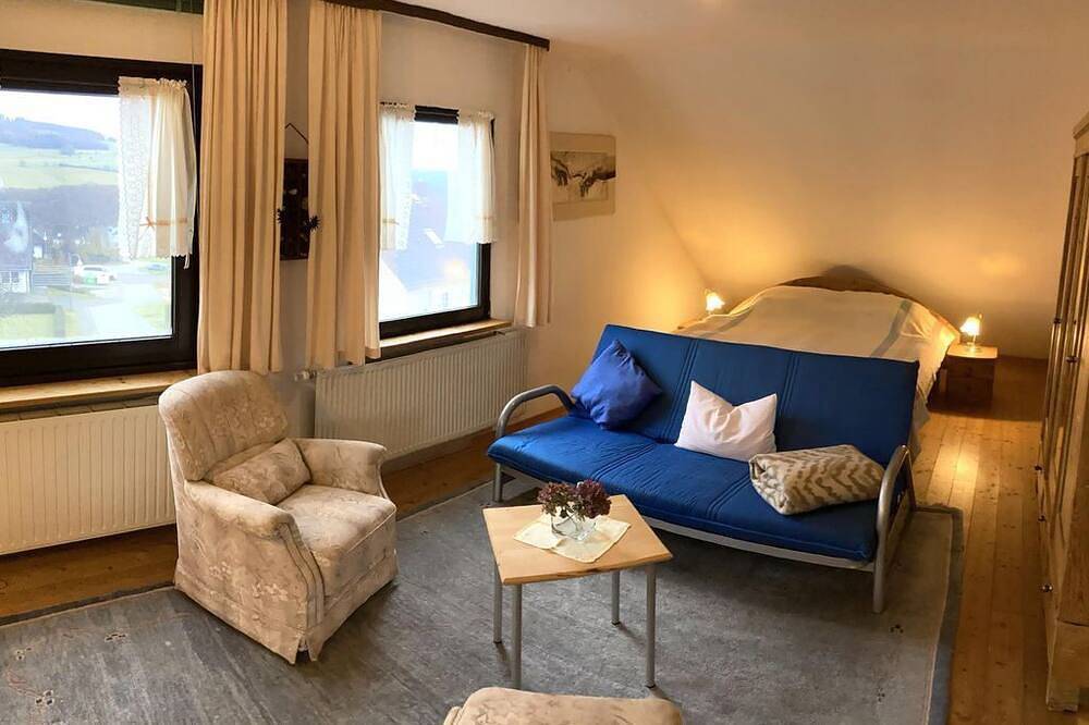Ferienwohnung \"Hunrückblick am Soonwaldsteig\" - Gesammte 1. Etage (Appartement + in Henau, Nahetal