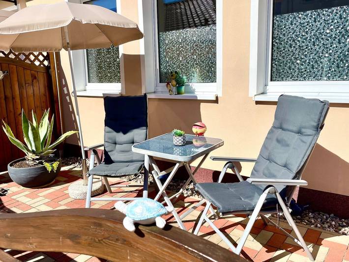 Ferienwohnung für 2 Personen, mit Terrasse in Sassnitz