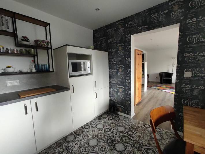 Ferienwohnung für 4 Personen, mit Balkon und Terrasse sowie Garten und Ausblick in Hamm - 4