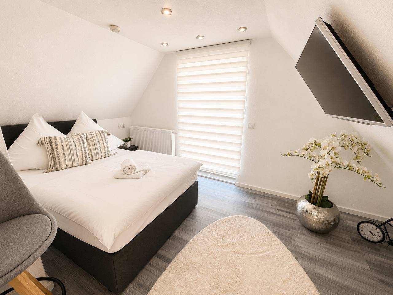 Ganze Ferienwohnung, Bodensee Apartment Friedrichshafen Seewiesen Dg in Friedrichshafen, Region Bodensee-Oberschwaben