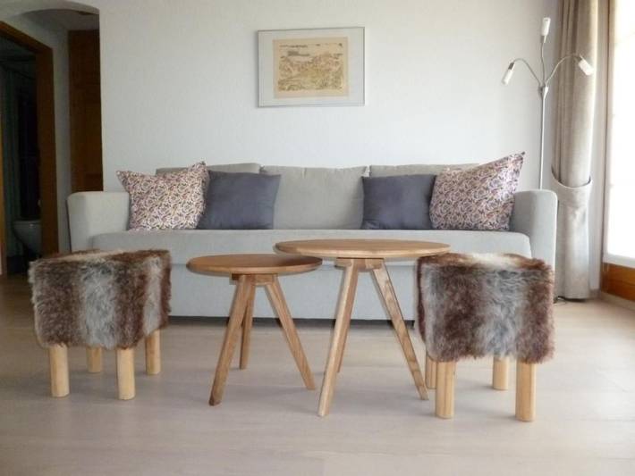 Ferienwohnung für 2 Personen, mit Balkon und Garten sowie Ausblick in Zuoz - 2