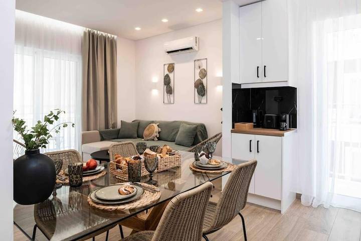 Ferienwohnung für 4 Personen, mit Balkon und Ausblick