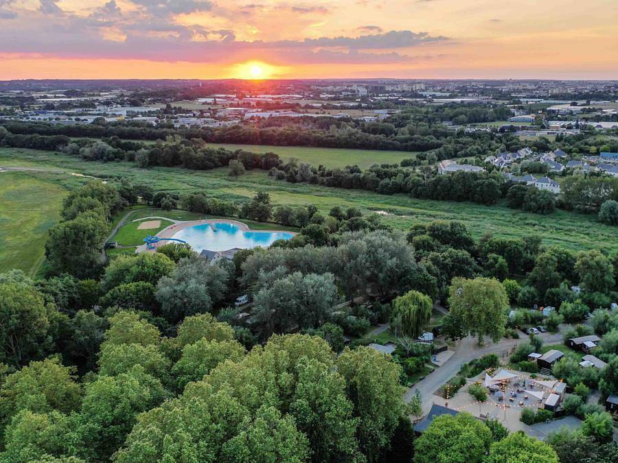 Slow Village les Ponts-de-Cé - Bungalow 4 personas - Lodge maorí sin instalaciones sanitarias in Les Ponts-de-Cé, Angers region