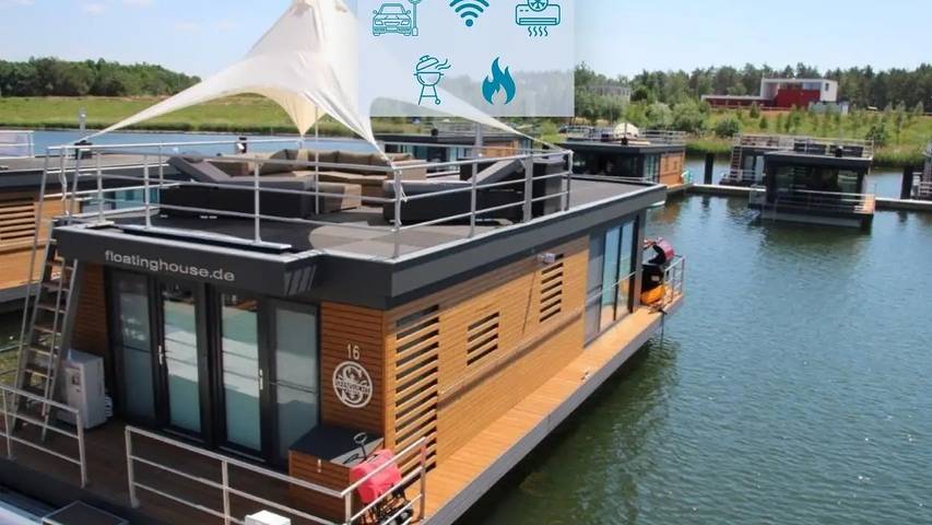Ferienhaus für 5 Personen, mit Balkon im Lausitzer Seenland