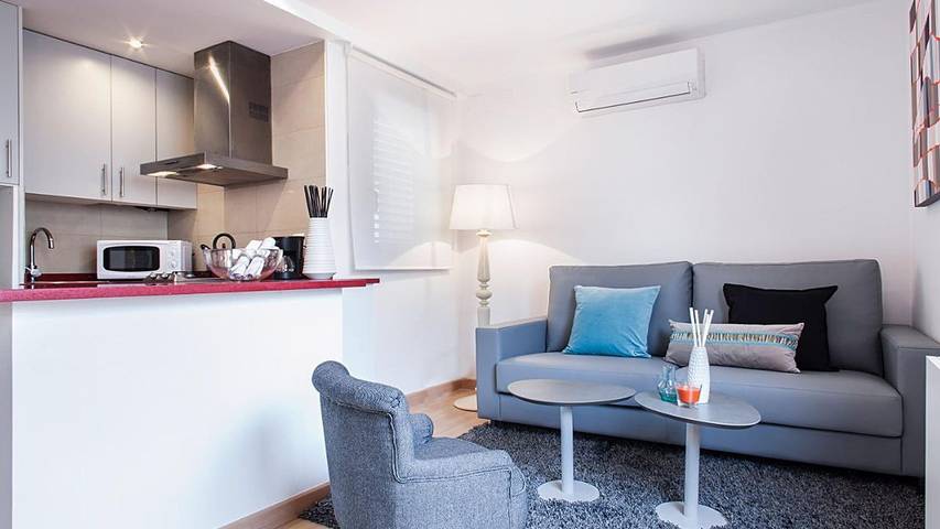 Ferienwohnung für 3 Personen, mit Terrasse in Barcelona