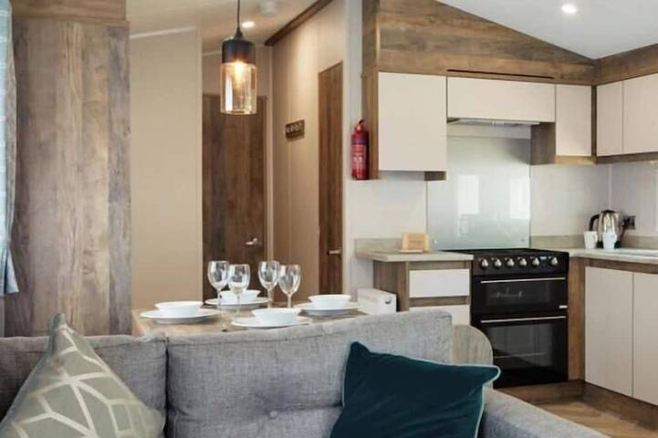 Static caravan for 6 people in Northamptonshire