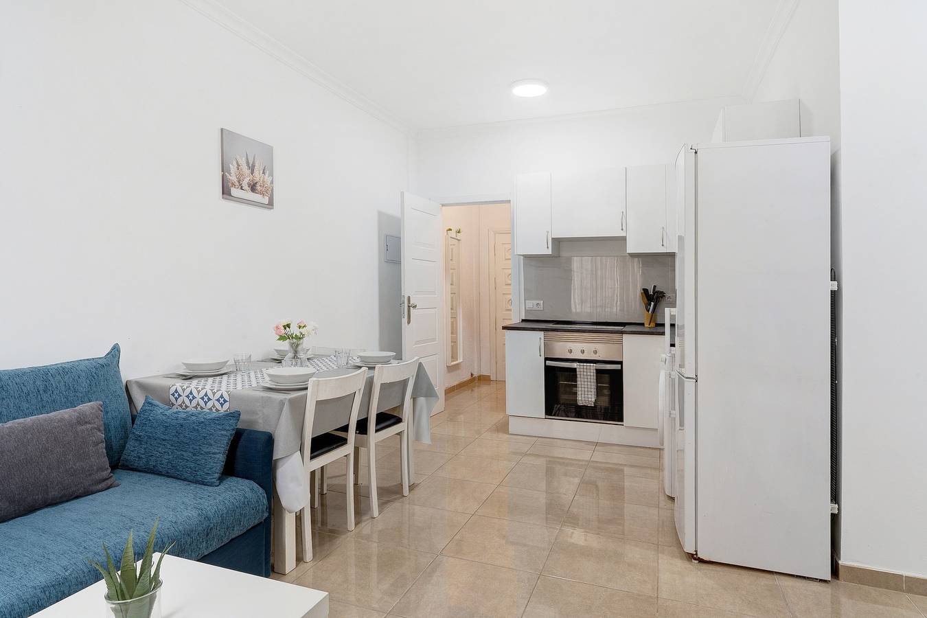 Geheel appartement, Vakantiewoning "Un Descanso 1" in Centrum met Wi-Fi in Maspalomas, San Bartolomé de Tirajana