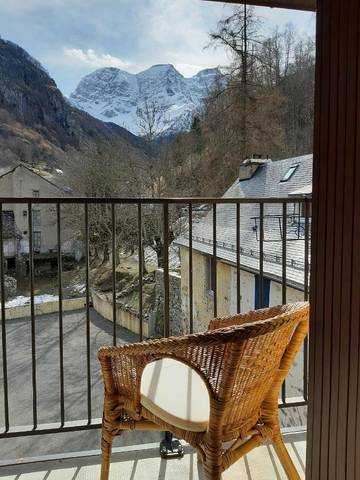 Gîte pour 4 personnes, avec vue et balcon à Gavarnie