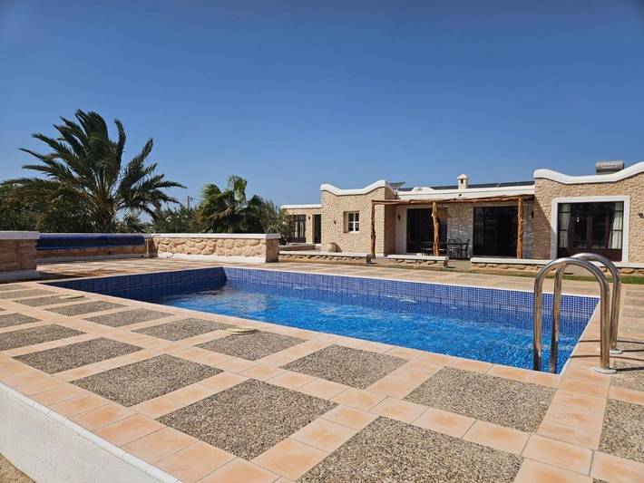 Location de vacances pour 10 personnes, avec piscine et jardin dans Sidi Kaouki