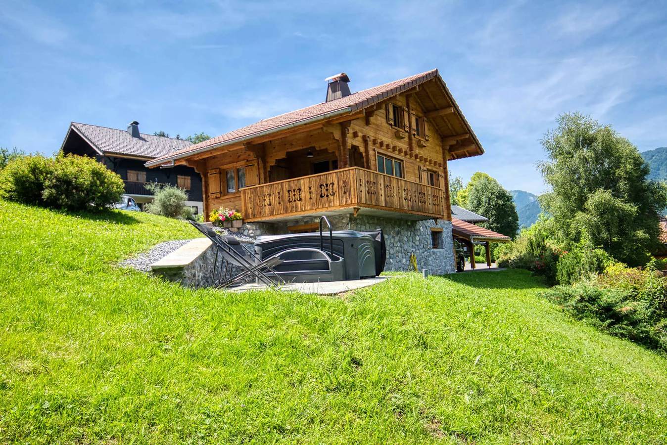 Chalet ristrutturato sulle alture di Morillon in Station de Morillon, Grand Massif