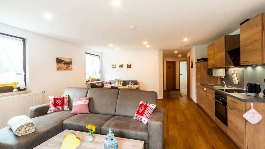 Ferienwohnung für 6 Personen, mit Balkon