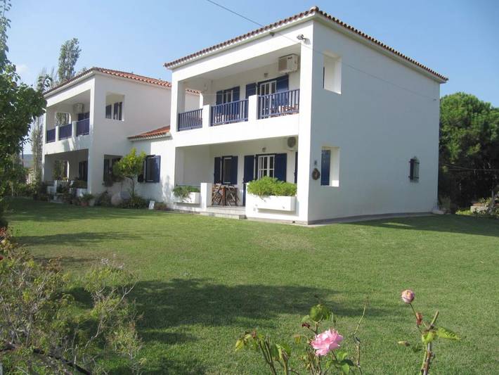 Vakantieappartement voor 4 personen, met tuin en uitzicht in Lesbos