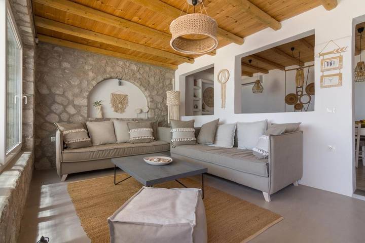 Villa pour 6 personnes, avec vue et jardin dans Milos - 3