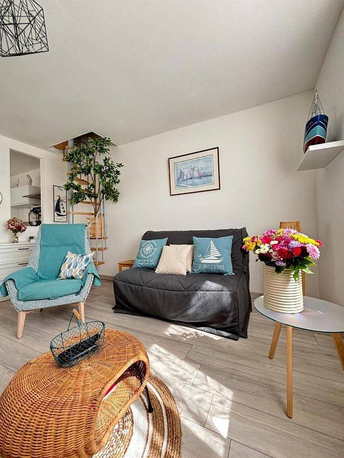 Maison d’hôte pour 4 personnes, avec terrasse aux Les Sables-d'Olonne
