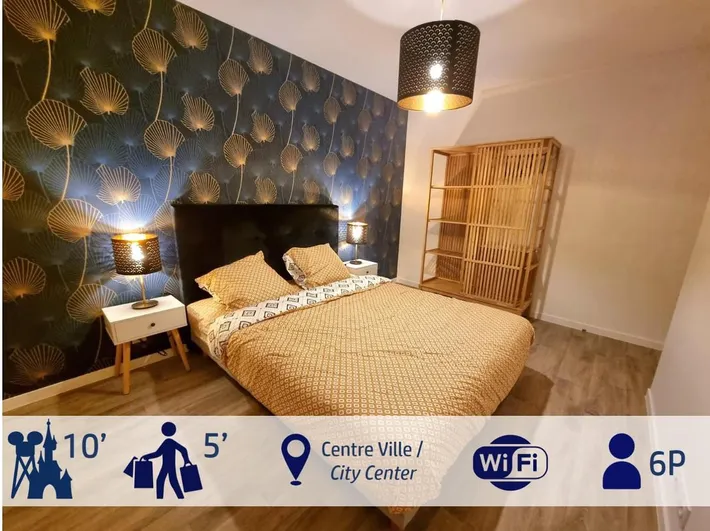 Apartamento de vacaciones para 6 personas, con balcón - 1