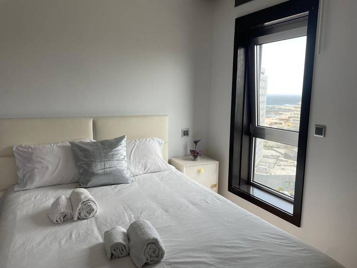 Apartamento para 5 personas, con jardín y vistas, Se admiten mascotas en Povoa de Varzim