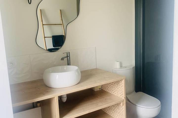 Gîte pour 3 personnes, avec terrasse à Giberville - 3