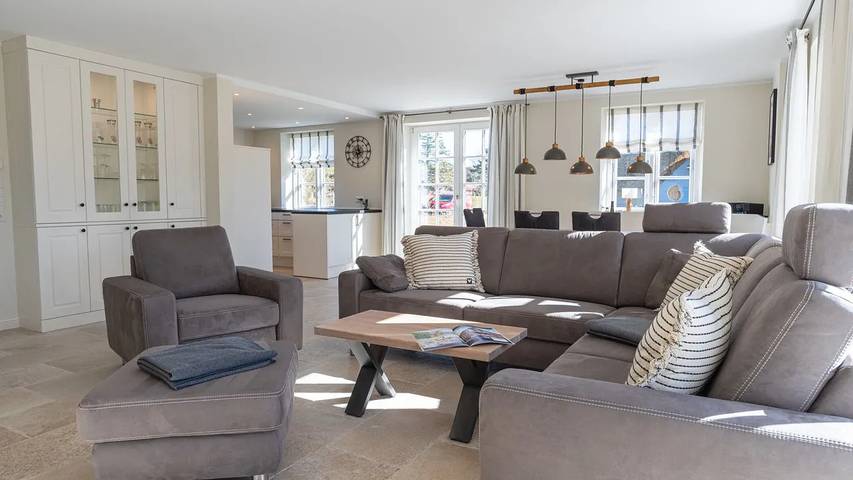 Ferienhaus für 6 Personen, mit Sauna und Garten sowie Terrasse - 1
