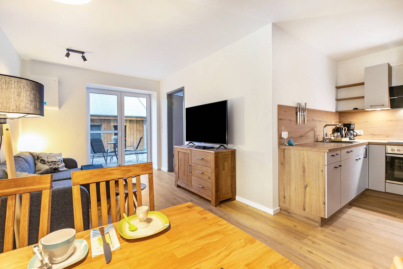 Ganze Wohnung, Ferienwohnung 'Winderatt 2' mit Privatterrasse, Gemeinschaftsgarten und Wlan in Husby, Schleswig-Flensburg