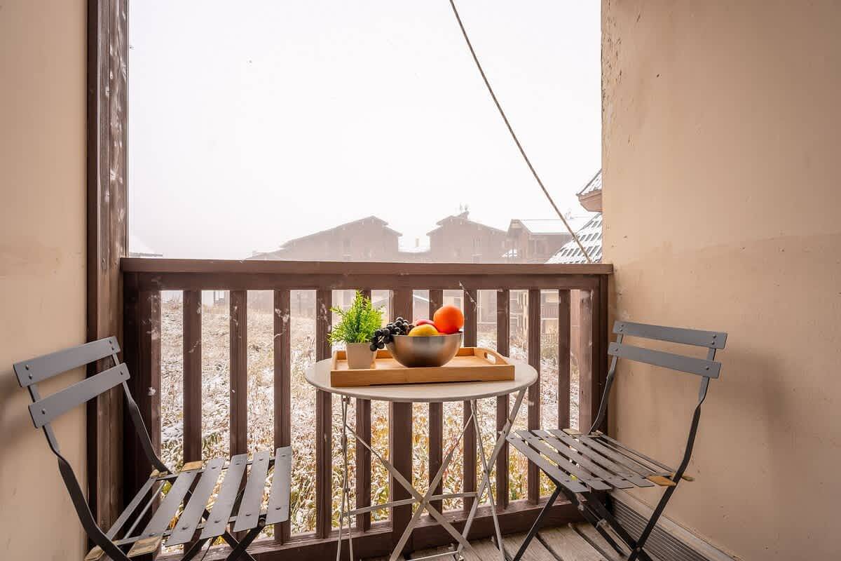 Ganze Wohnung, South-Side Ski-In/Out Apartment in Val Thorens, Vanoise-Massiv