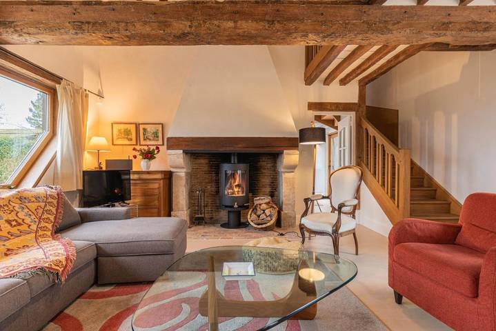 Location de vacances pour 10 personnes, avec jardin ainsi que piscine et terrasse dans Biéville-Quétiéville - 4