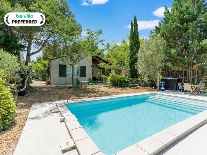 Maison de vacances pour 6 personnes, avec piscine ainsi que terrasse et jardin, adapté aux familles à Limoux