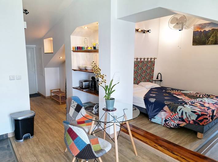 Appartement de vacances pour 2 personnes, avec jardin et balcon