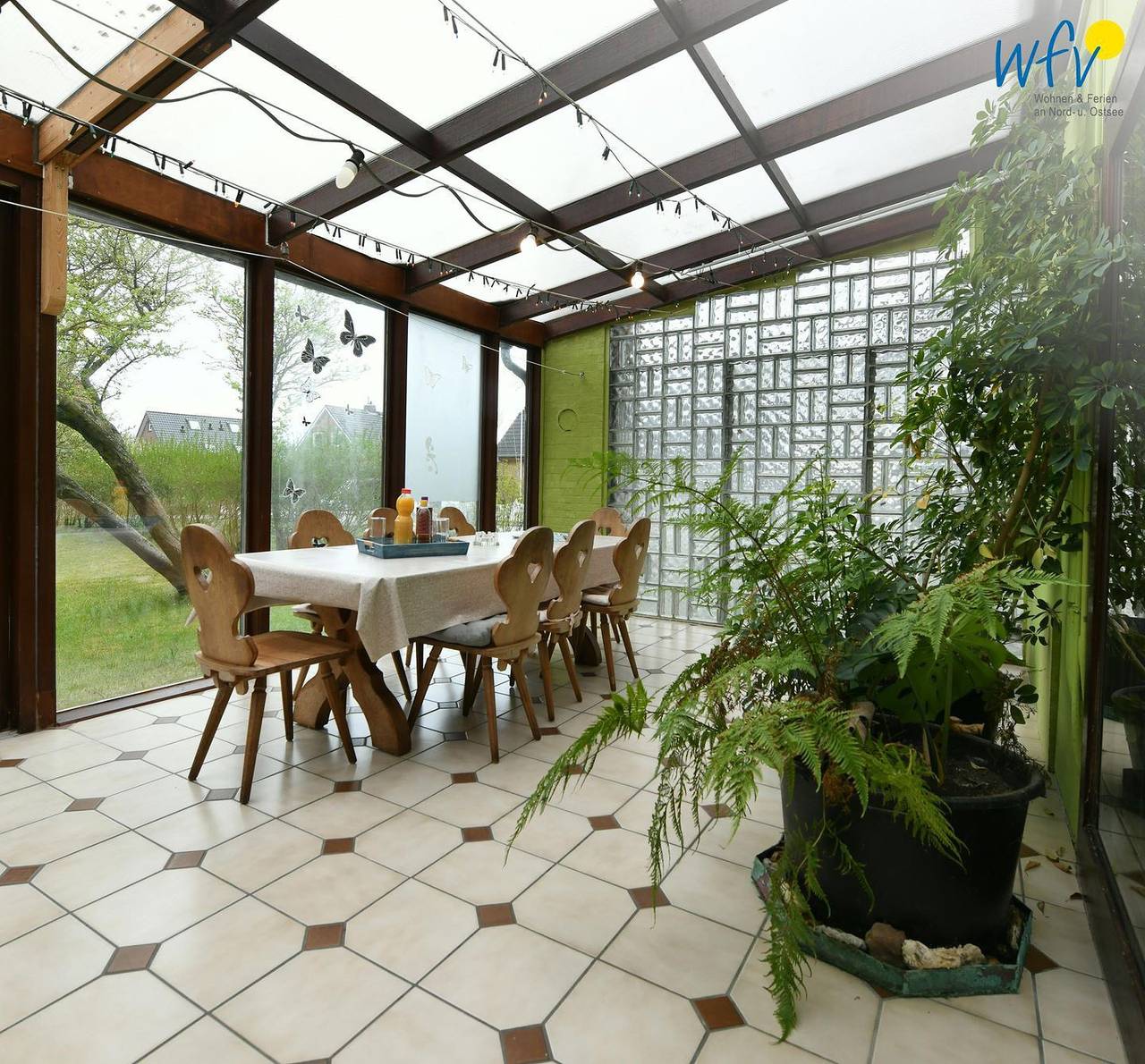 Ferienhaus Müller auf Borkum mit 100 m², Wintergarten und Garten in Borkum