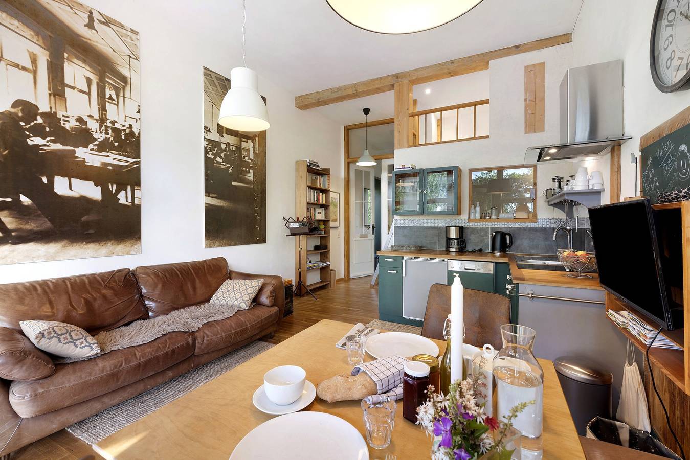 Ganze Wohnung, Apartment 'Zur Alten Scheune' mit Gemeinschaftsgarten und Wlan in Balingen, Albsteig Etappe 14