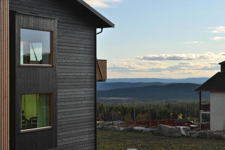 Appartement de vacances pour 4 personnes, avec sauna ainsi que terrasse et vue