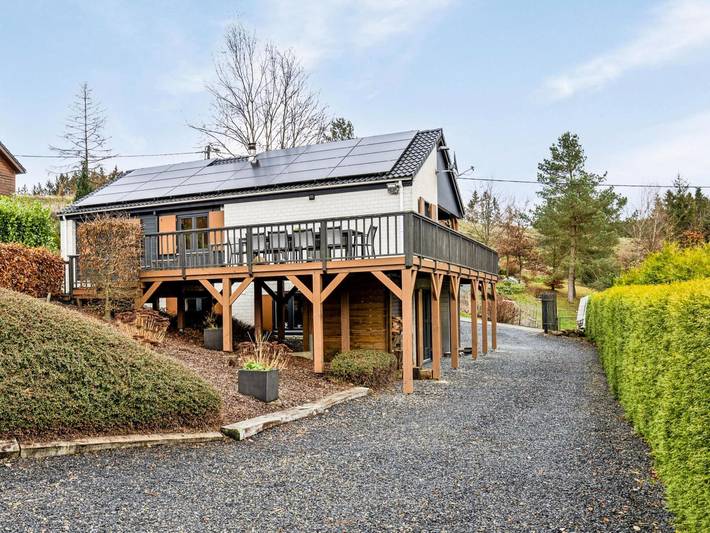 Ferienhaus für 8 Personen, mit Balkon und Terrasse sowie Sauna