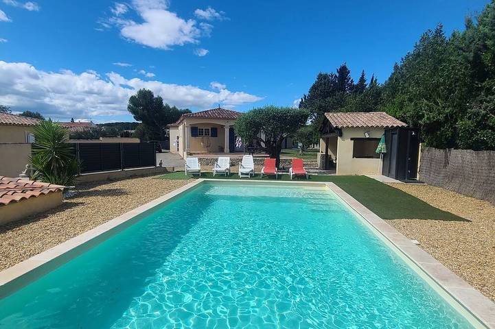 Villa pour 8 personnes, avec jardin