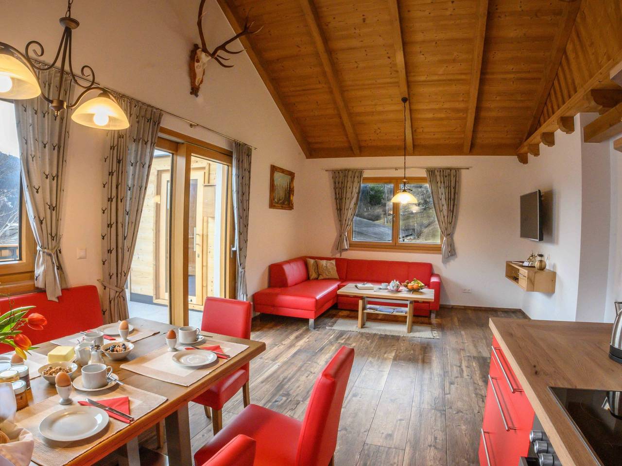 Chalet Waldhof mit Panoramasauna in Flattach, Bezirk Spittal an der Drau
