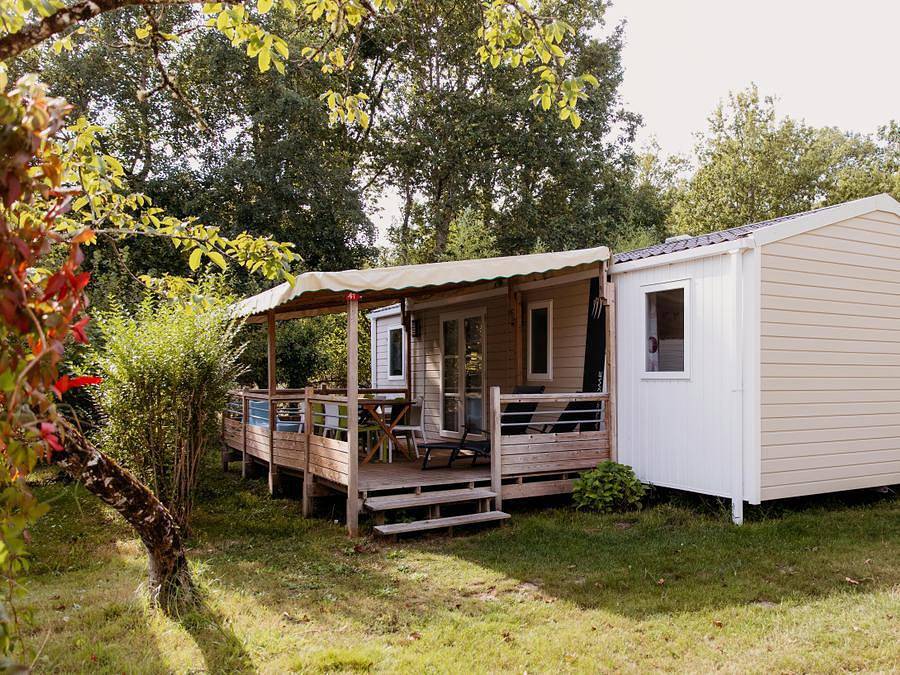 Camping Le Paradis - Mobilheim 8 personen - Le Family 4Ch in Saint-Laurent-Médoc, Regionaler Naturpark Médoc