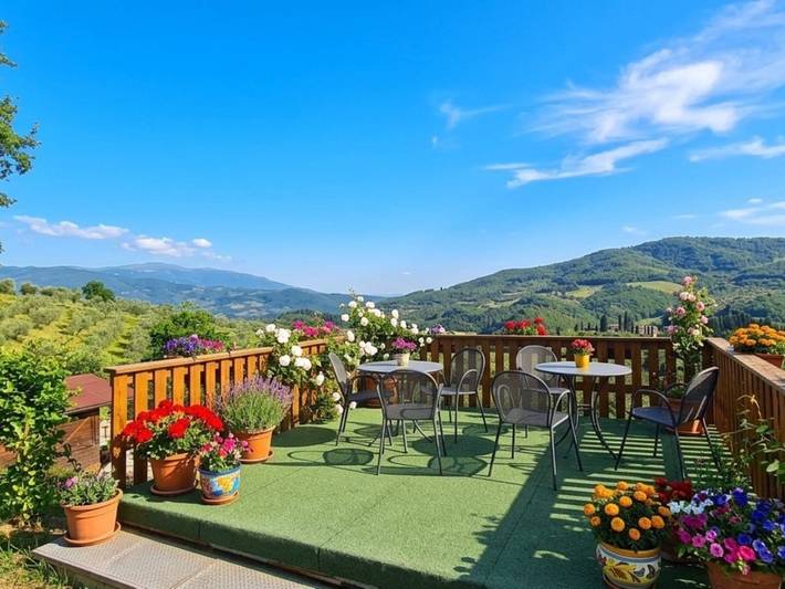 Gîte pour 11 personnes, avec jardin à Pontassieve - 3