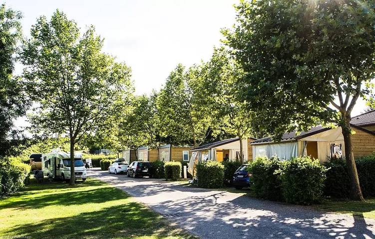 Mobil home pour 9 personnes, avec piscine et vue ainsi que terrasse et sauna, animaux acceptés à Fleurie - 3