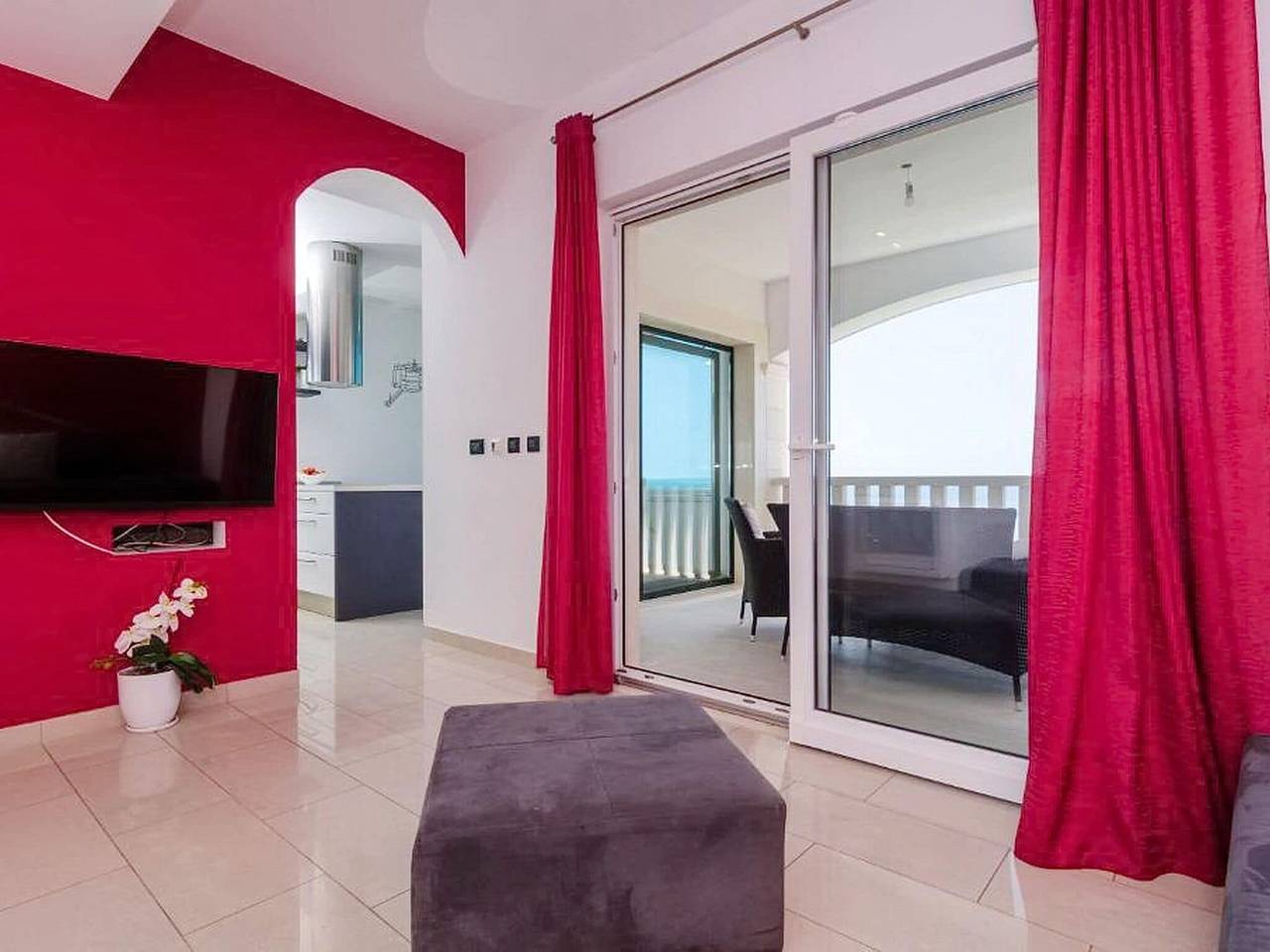 Ganze Wohnung, Apartments Villa Bella Vista - Two Bedroom Apartment with Balcony and Sea View in Potomje, Dubrovnik-Neretva