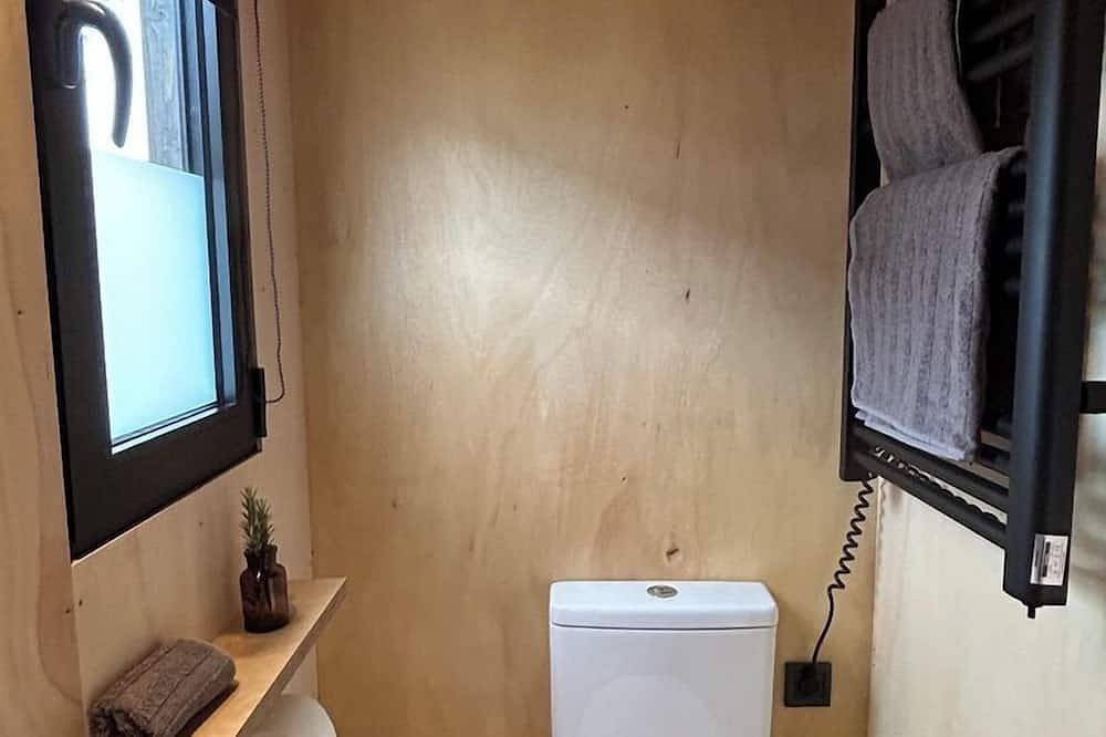 Ganze Wohnung, Tiny House, 18qm, 1 Wohn-/Schlafbereich mit Doppelbett, max. 2 Personen in Kressbronn am Bodensee, Region Bodensee-Oberschwaben