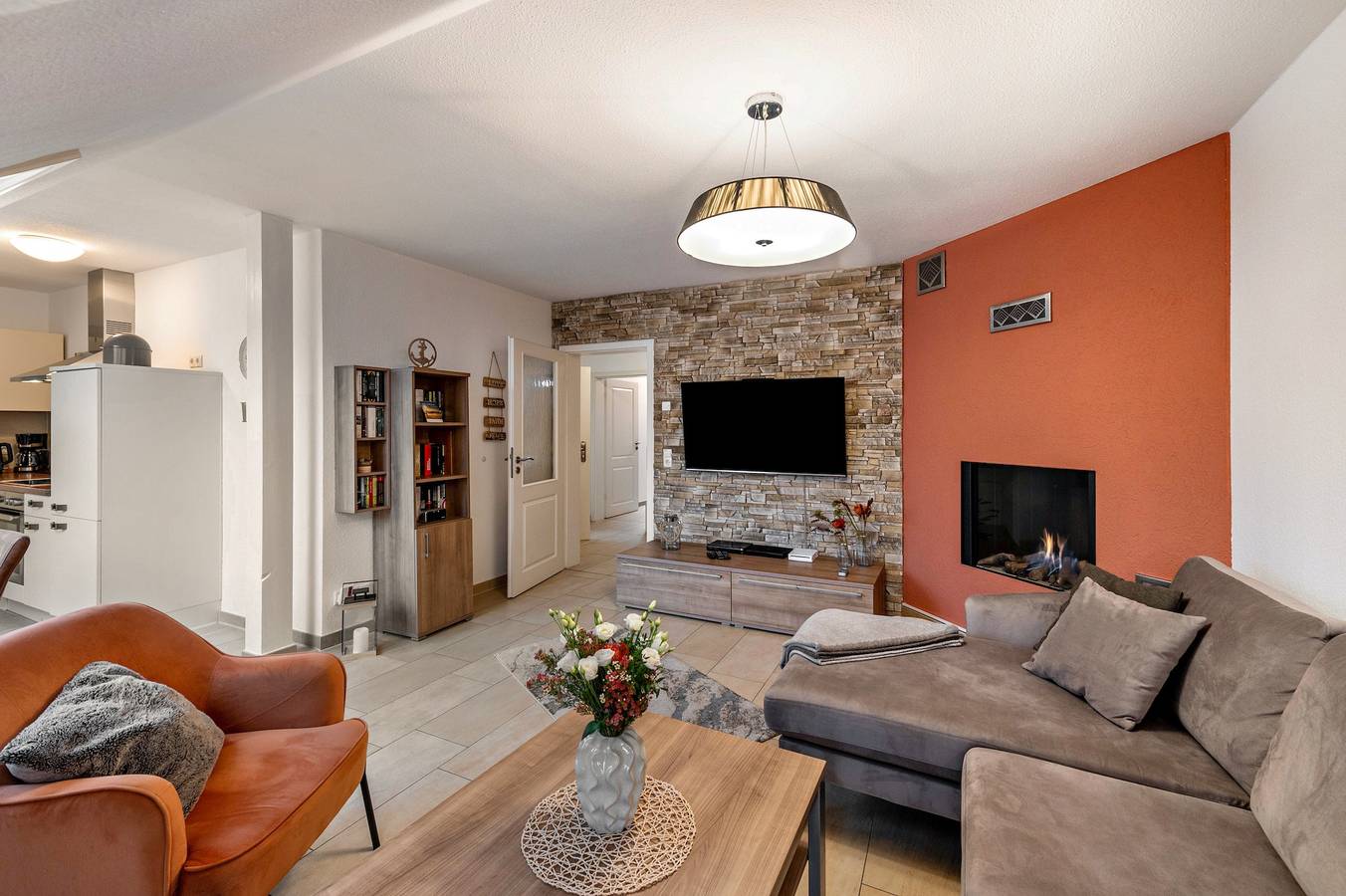 Ganze Wohnung, Ferienwohnung 'Domizil Eden - Obergeschoss' mit Seeblick, privater Terrasse und Wlan in Göhren-Lebbin, Fleesensee