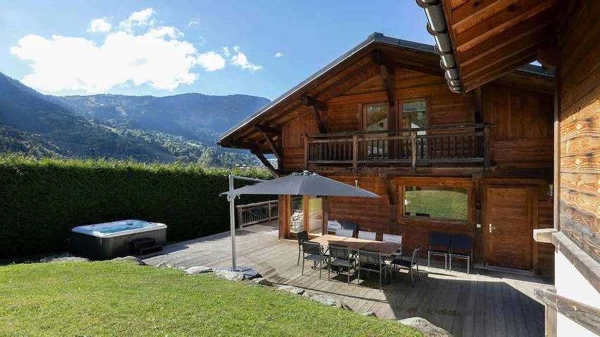Chalet pour 10 personnes, avec jacuzzi et jardin à Les Houches