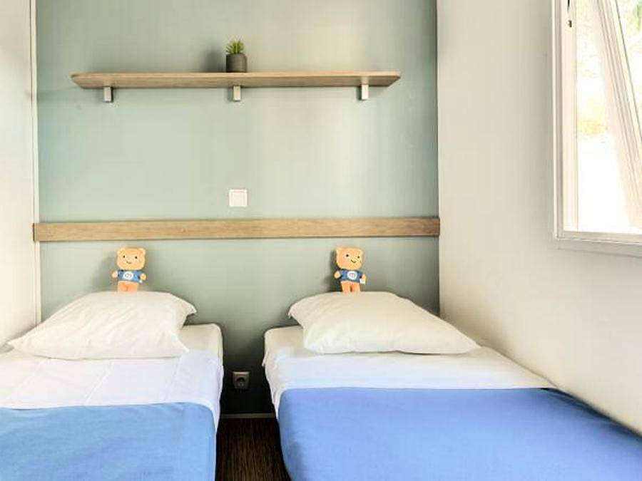 Camping Le Lagon d'Argelès - Mobilheim 6 personen - Pyrenäen 3 Zimmer 4/6 Personen Klimatisiert + Tv in La Côte Vermeille, Argelès-sur-Mer