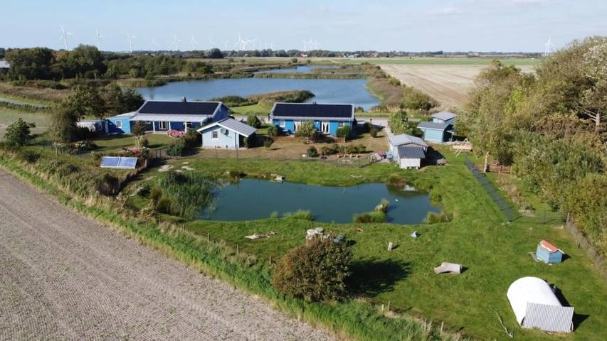 Ferienhaus für 6 Personen, mit Garten und Seeblick in Emmelsbüll-Horsbüll