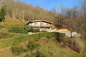 Maison pour 5 personnes, avec balcon et jardin à Bussang