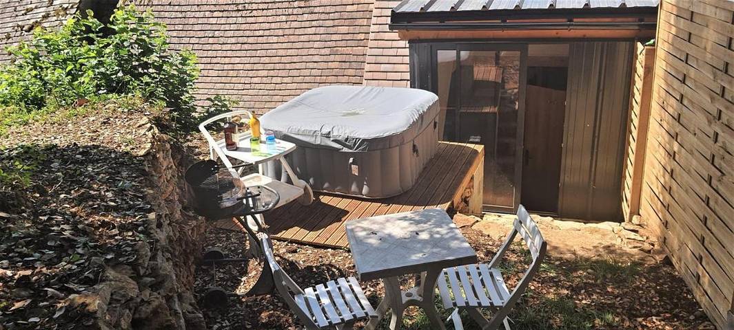 Maison de vacances pour 3 personnes, avec jardin et vue