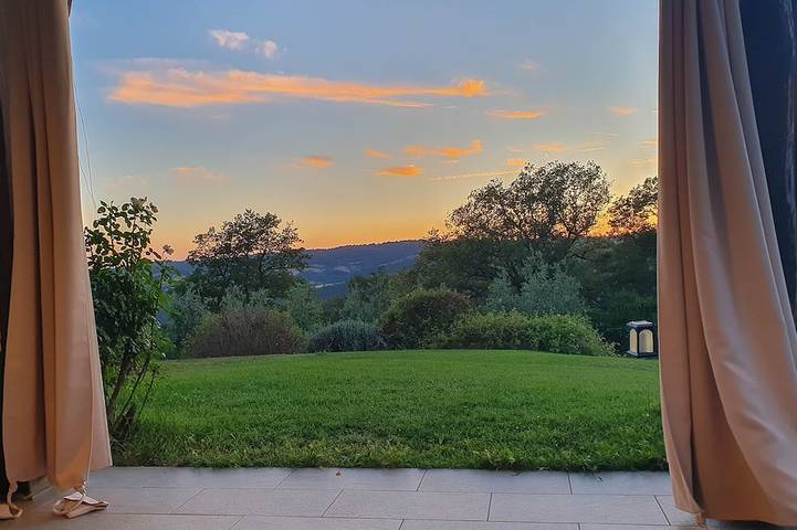 Ferienwohnung für 2 Personen, mit Garten in Roccalbegna