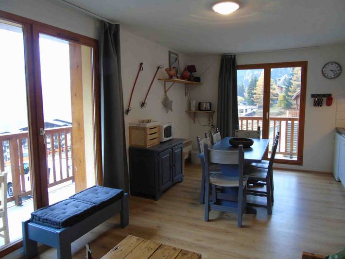 Location de vacances pour 6 personnes, avec balcon à Modane