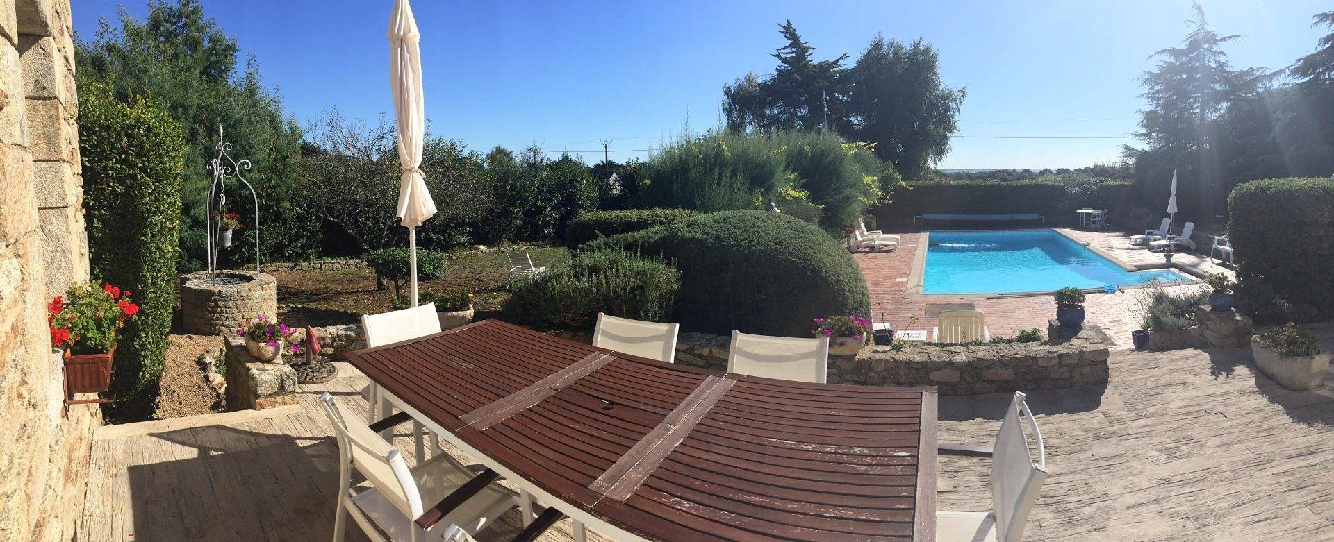 Le Manoir des Quatre Saisons - Chambre verte in La Turballe, Côte d'Amour