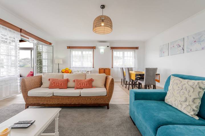 Strandhaus für 7 Personen, mit Meerblick und Balkon/Terrasse in Portugal