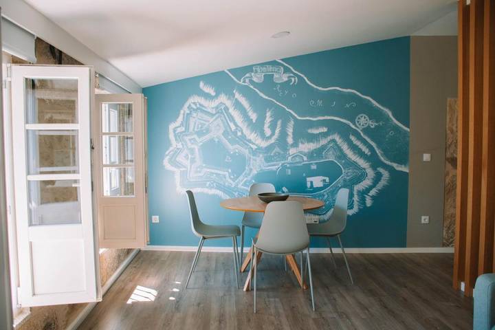 Gîte pour 4 personnes, avec vue, animaux acceptés à Valença - 4